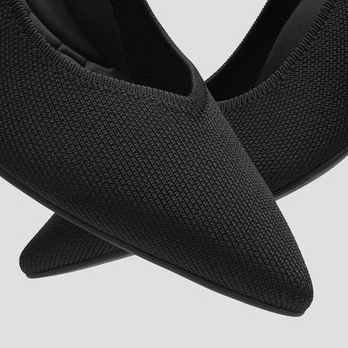 Vivaia Pointed-toe Kitten Heels In Black