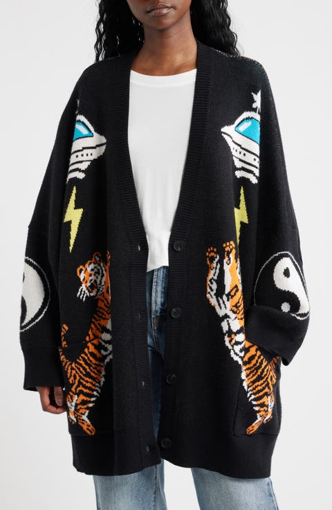 Do What You Want Oversize Cardigan