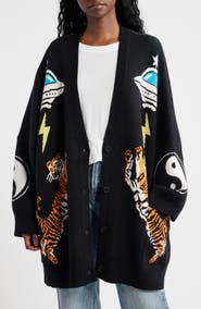 Dressed in Lala Do What You Want Oversize Cardigan
