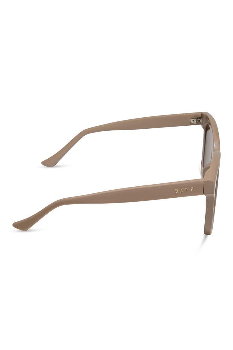 Meredith 54mm Square Sunglasses, Alternate, color, SILVER FLASH