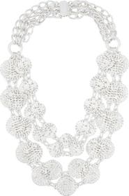 Karine Sultan Coin Layered Necklace