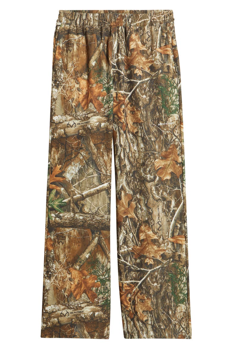 x Realtree EDGE Camo Drawstring Pants, Alternate, color, CAMOUFLAGE