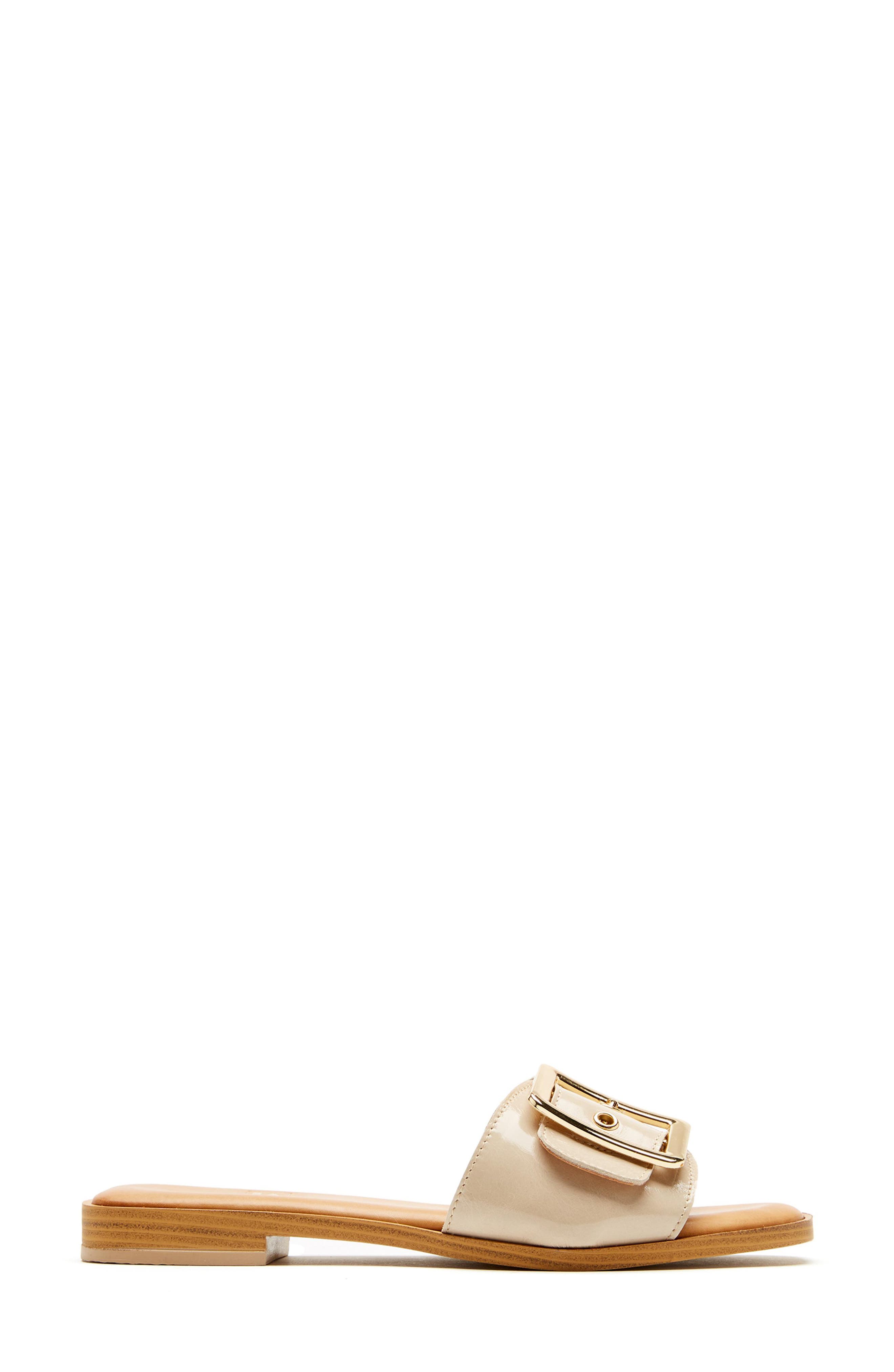 Stefan Waterproof Slide Sandal, Alternate, color, BEIGE CRUSHED