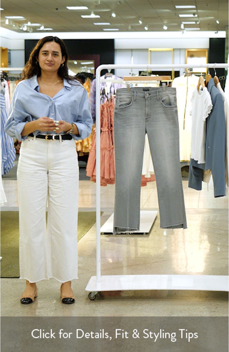 The Insider Step Hem Crop Bootcut Jeans, sales video thumbnail