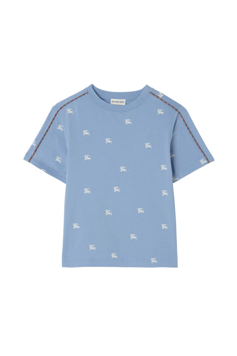 Knight Cotton T-shirt, Main, color, Cornflower blue