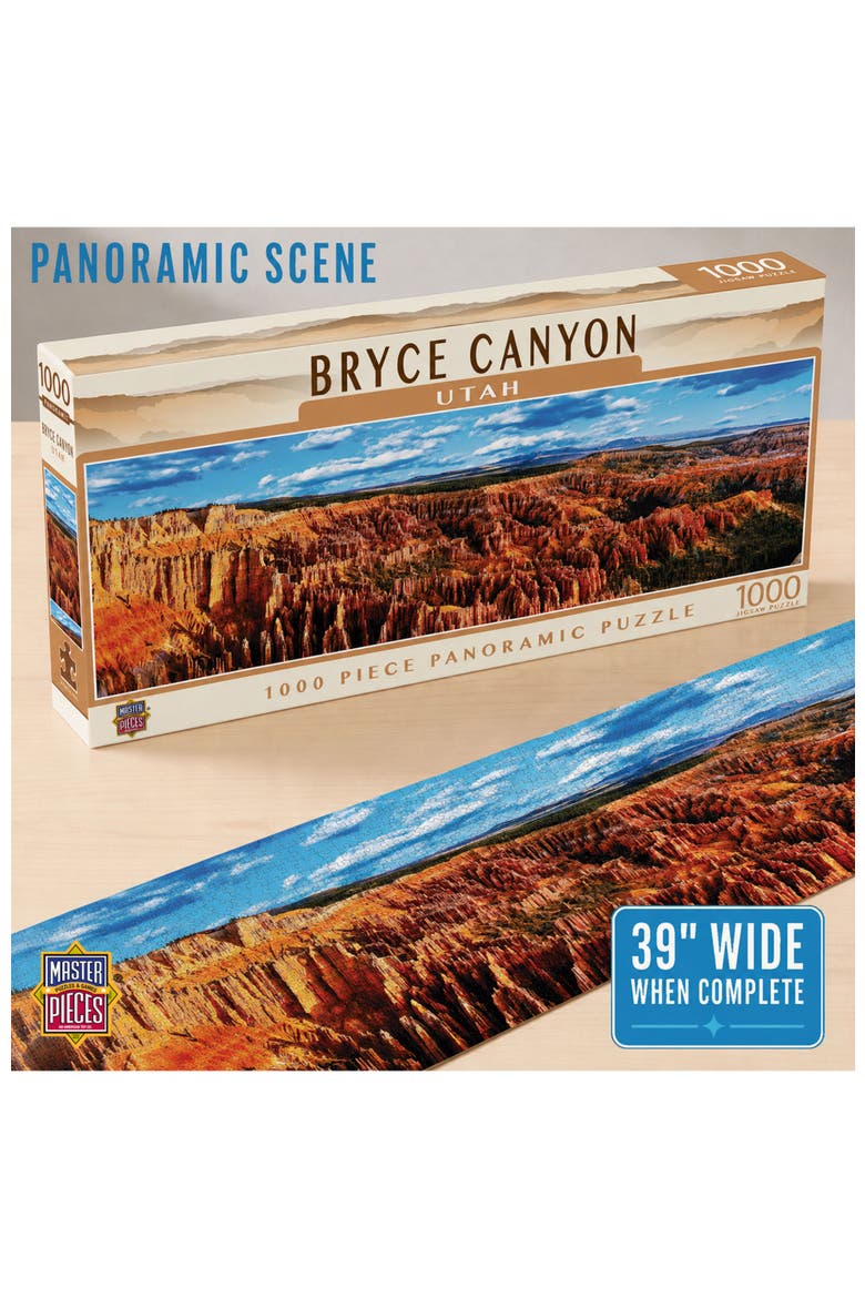 Bryce Canyon 1000pc Panoramic Puzzle, Alternate, color, Multicolor