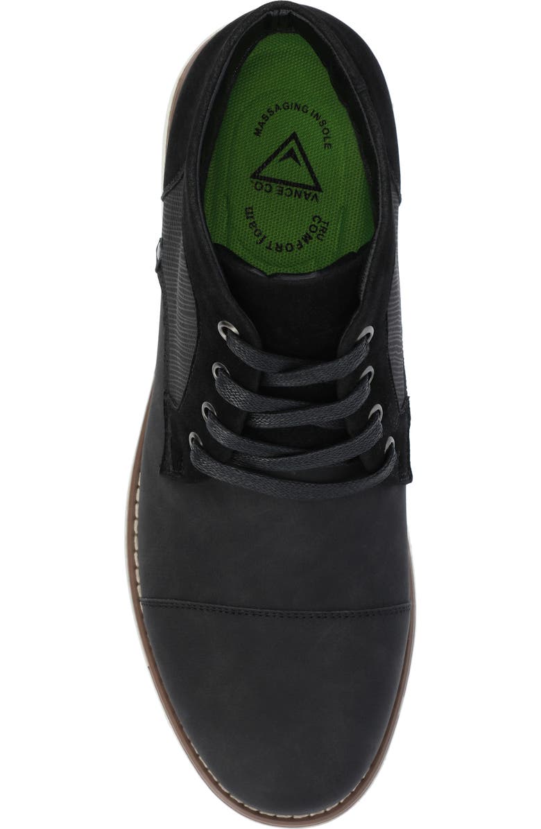 VANCE CO Austin Cap Toe Chukka Boot - Wide Width, Alternate, color, Black