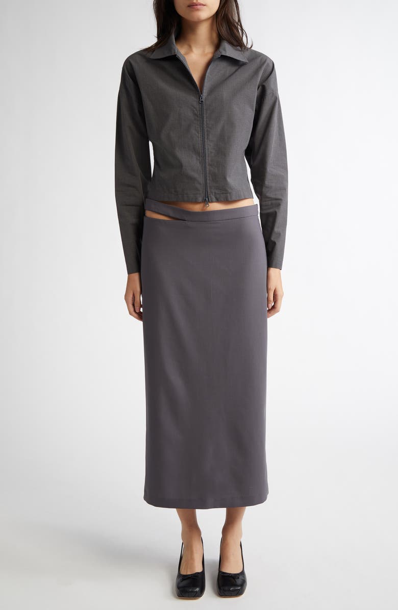 Paloma Wool Faye Organic Cotton Crop Shirt Jacket, Alternate, color,