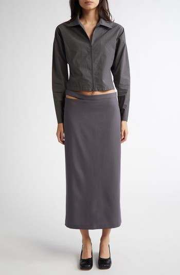 Paloma Wool Faye Organic Cotton Crop Shirt Jacket | Nordstrom