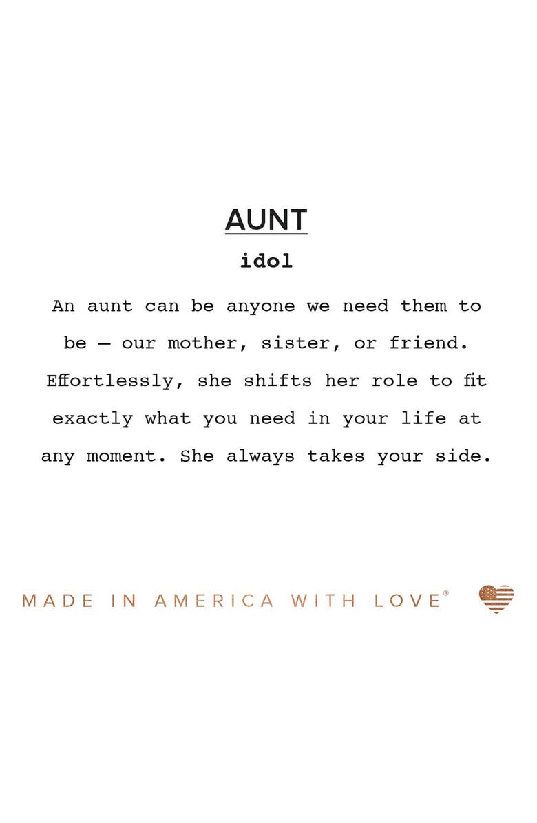 Alex and Ani Because I Love You Aunt Charm Bangle, Alternate, color,