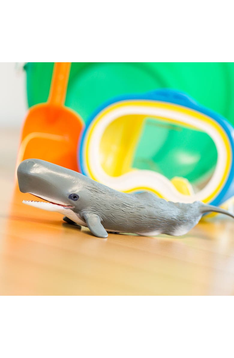 Safari Ltd. Sperm Whale Toy, Alternate, color, Grey