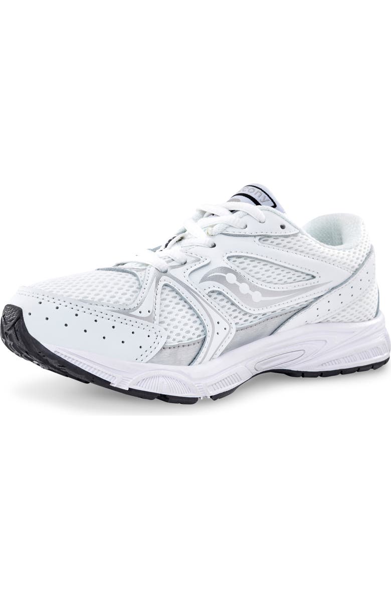 Saucony Kids' Ride Millennium Sneaker, Alternate, color, White