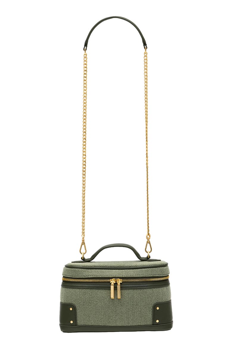 Vanna Leather Case, Alternate, color, TWIN CREST/ BRUSHED GOLD