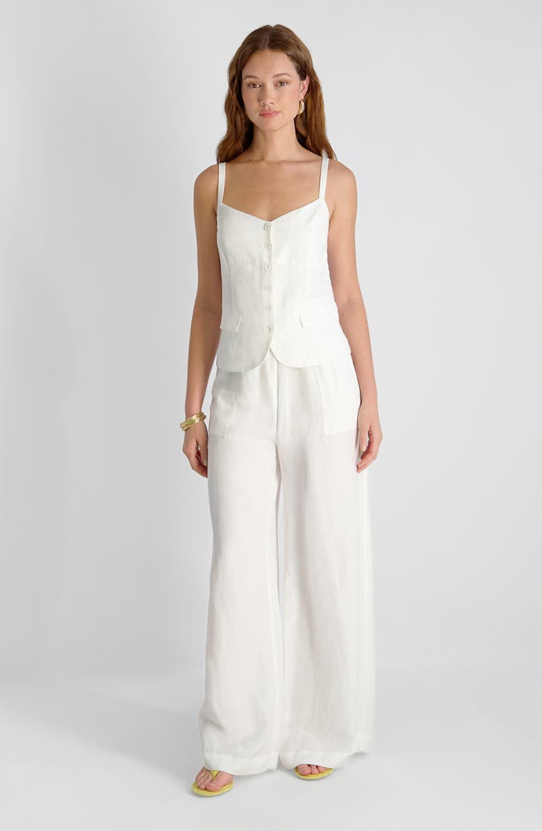French Connection Cooper Tailored Camisole, Alternate, color, Summer White