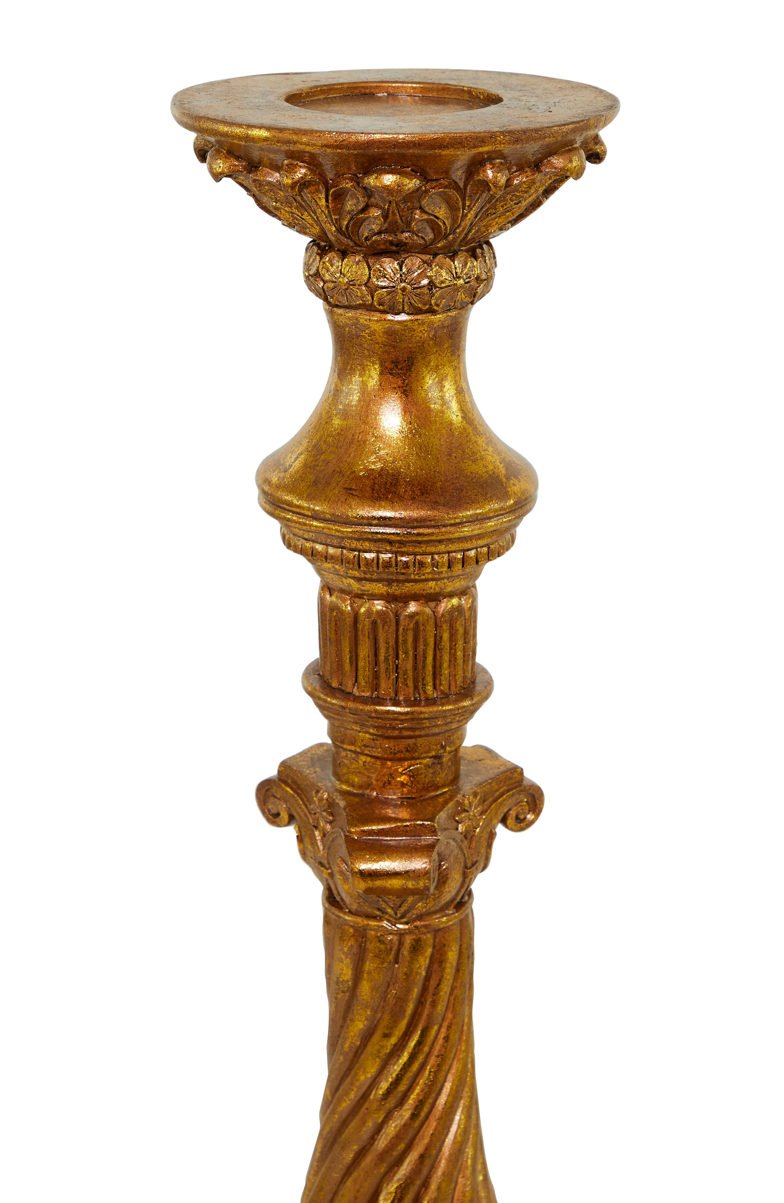 SONOMA SAGE HOME Gold Polystone Candle Holder | Nordstromrack