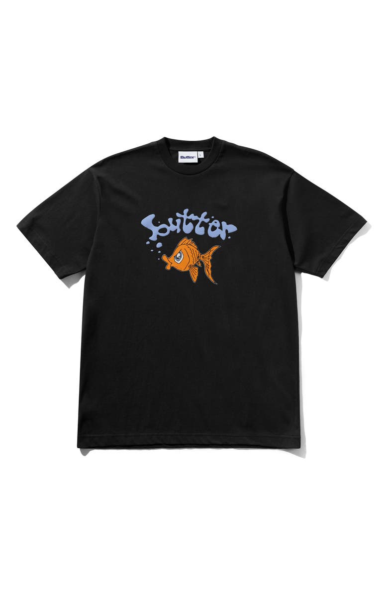Butter Goods Goldfish Logo Graphic T-Shirt, Main, color,