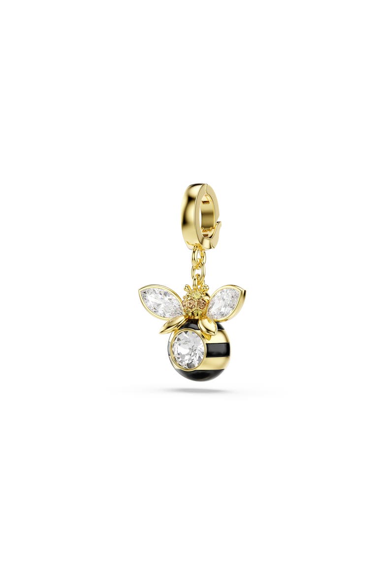 Idyllia Crystal Bee Charm, Alternate, color, GOLD/ MULTI