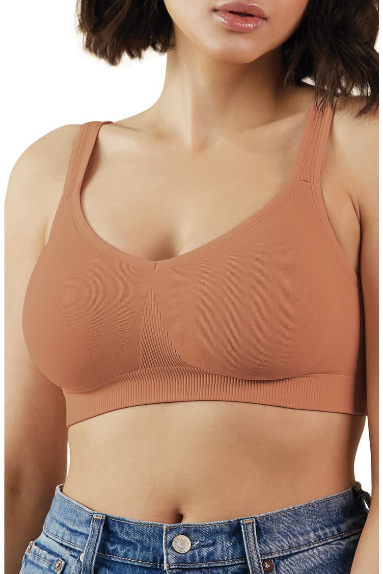 Sculpt Wireless Everyday Bra, Main, color, CINNAMON
