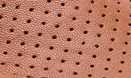Aston Marc Perforated Bit Loafer In Tan