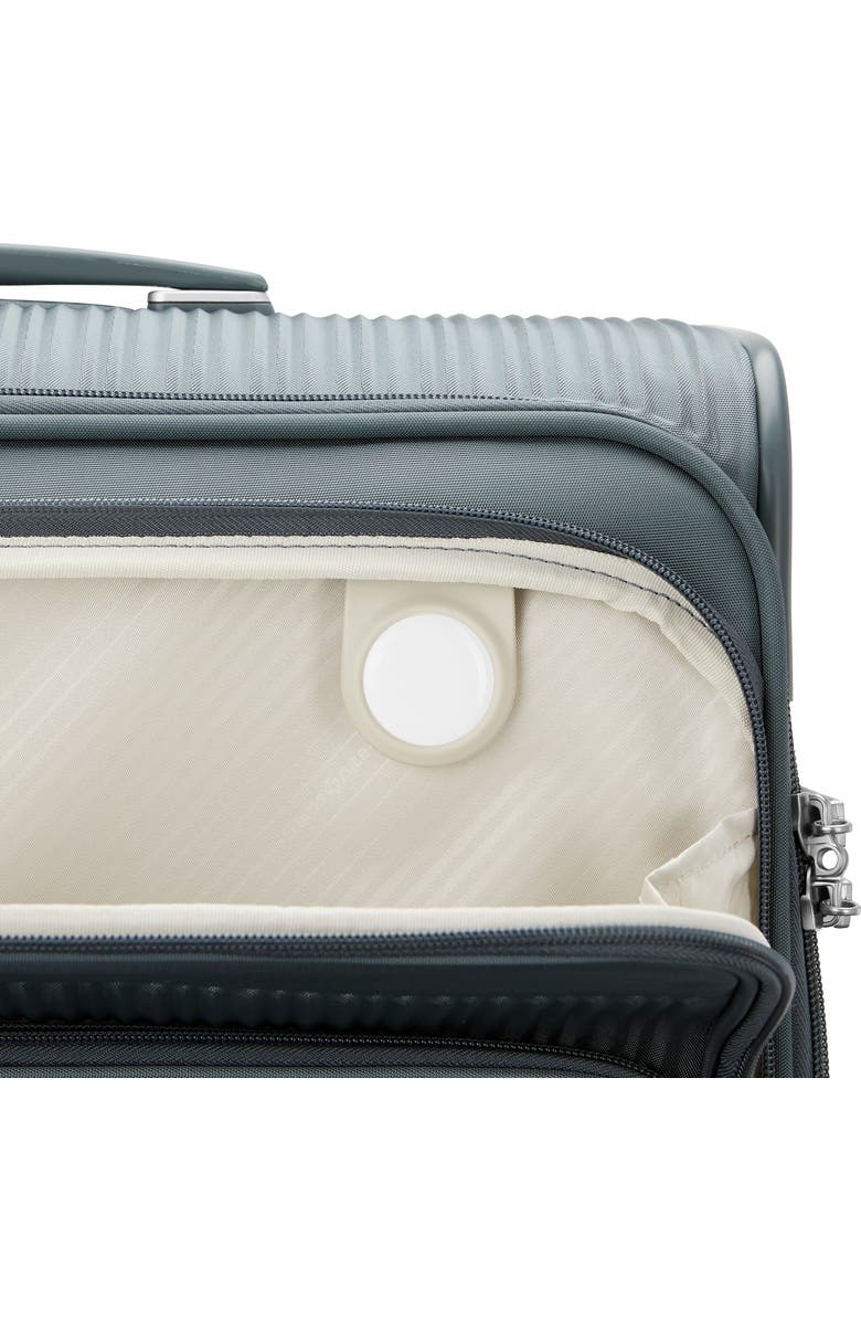 Samsonite Silhouette 18 Softside Expandable 30" Checked Spinner, Alternate, color, Black