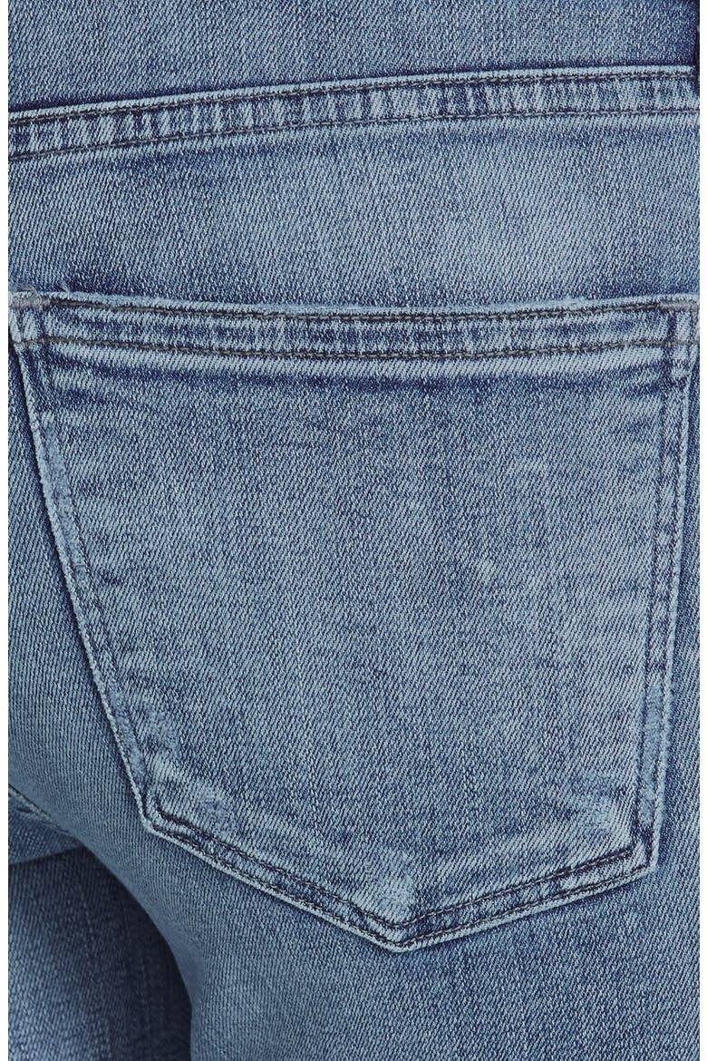 'Rocket' Destroyed Crop Skinny Jeans, Alternate, color, DISTRESSED FIZZLE