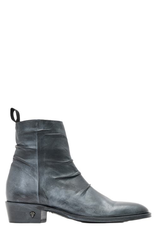 John Varvatos Two Five Zip Boot In Gray