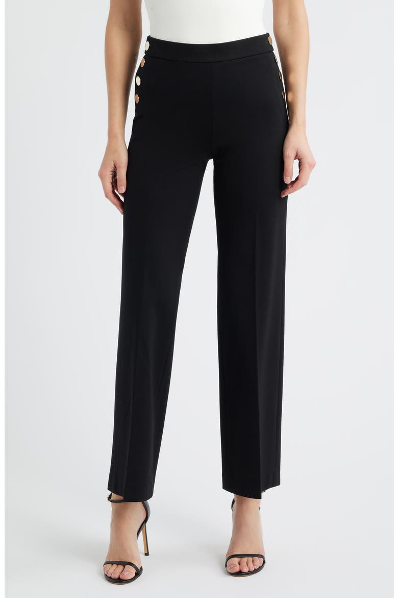 Pull-On Sailor Pants, Main, color, ANNE BLACK