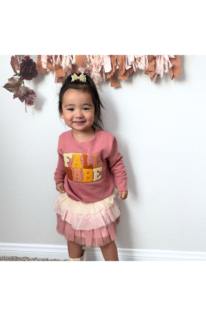 Sweet Wink Gold Glitter Bow Clip Set, Alternate, color,