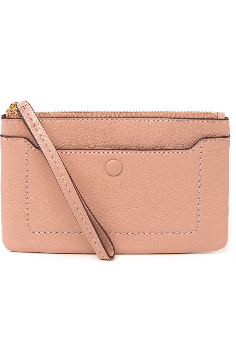 Marc Jacobs Empire City Leather Wristlet, Alternate, color,