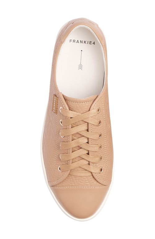Frankie4 Nat Iii Cap Toe Sneaker In Camel Weave
