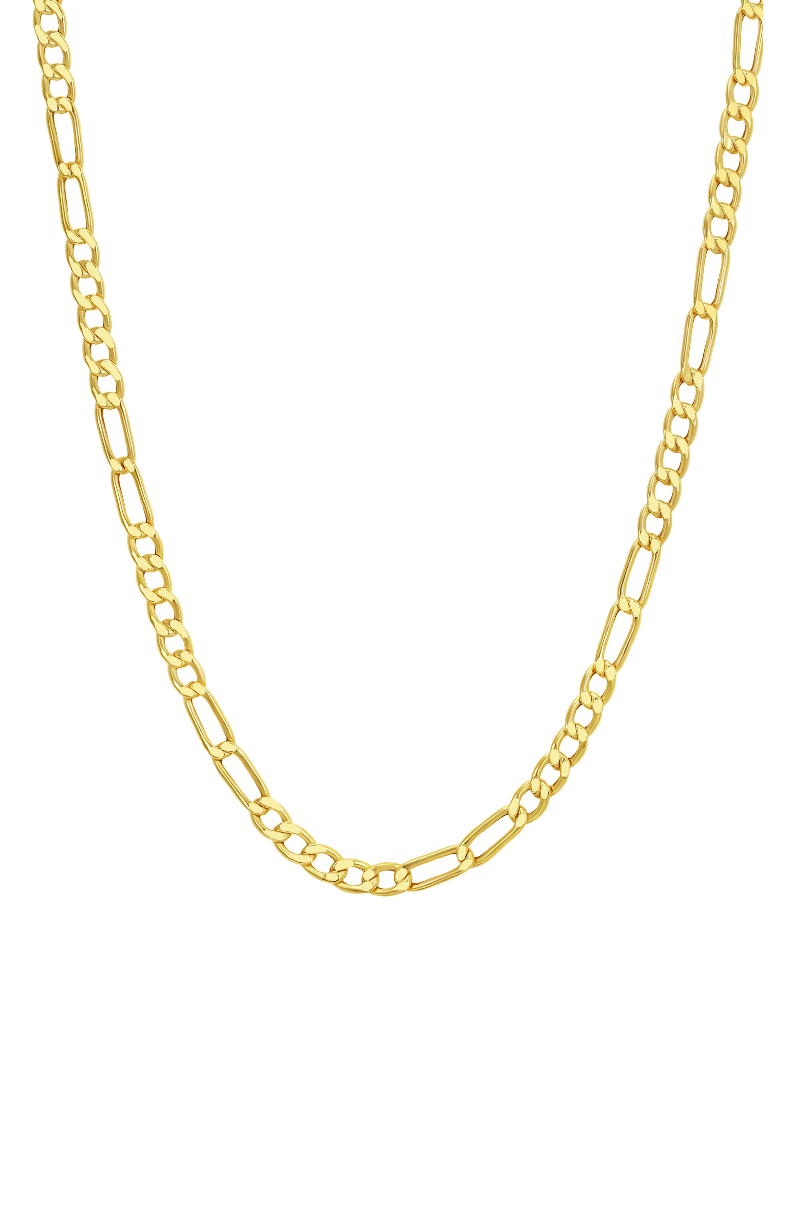 CANDELA JEWELRY Figaro Chain Necklace