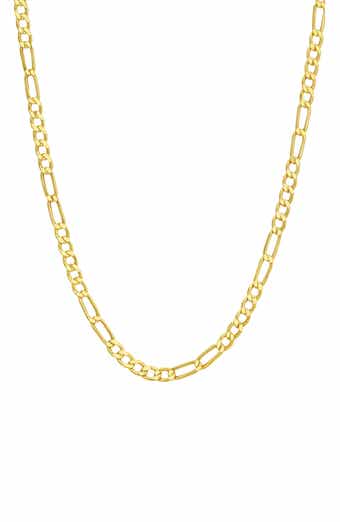 CANDELA JEWELRY Figaro Chain Necklace