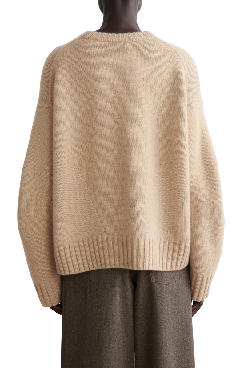 COS Chunky Cashmere Sweater, Alternate, color, Beige Medium Dusty