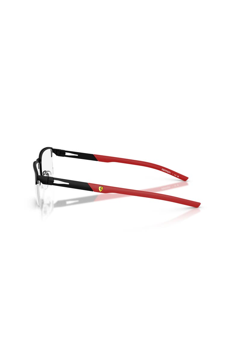 54mm Rectangle optical glasses, Alternate, color, Black