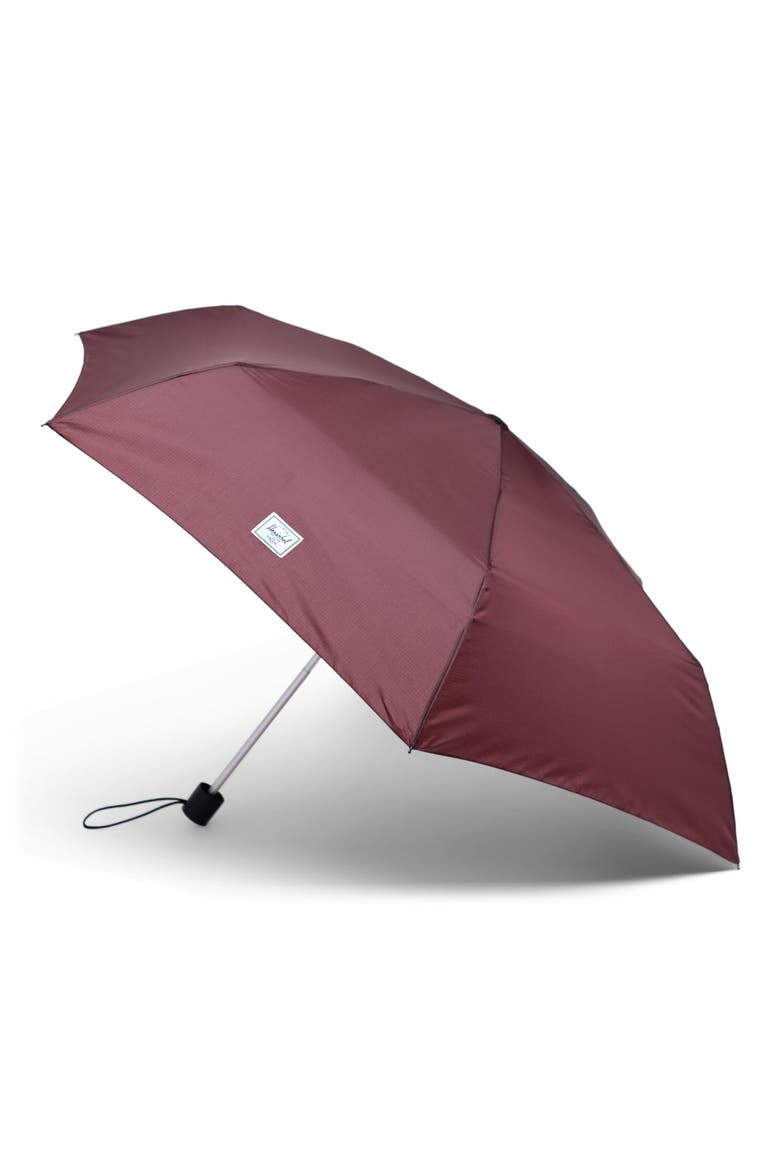 Voyage Triple Stage Umbrella, Main, color, PLUM/ MINERAL RED