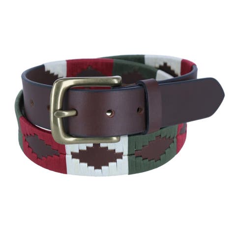 Men's Hand Stitched 35mm Polo Belt