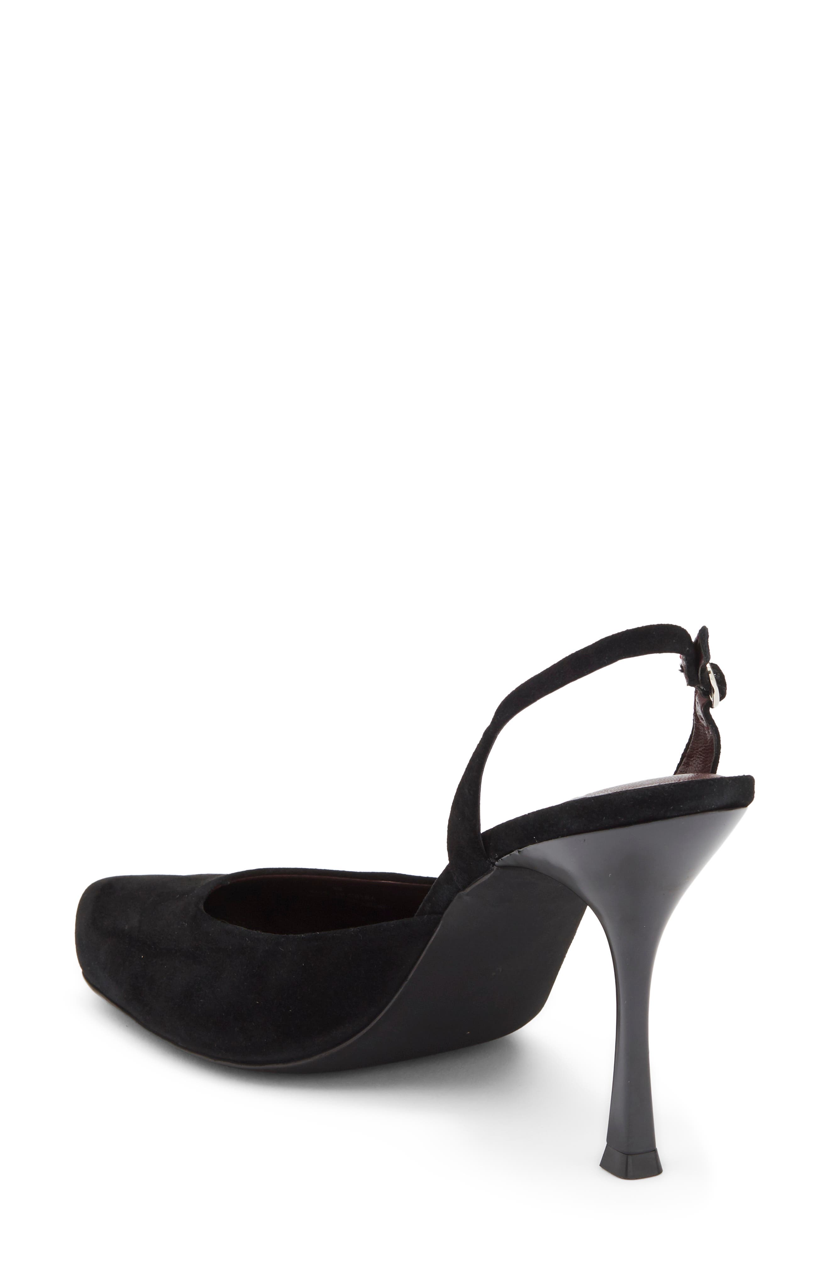 Paws Slingback Pump, Alternate, color, BLACK SUEDE