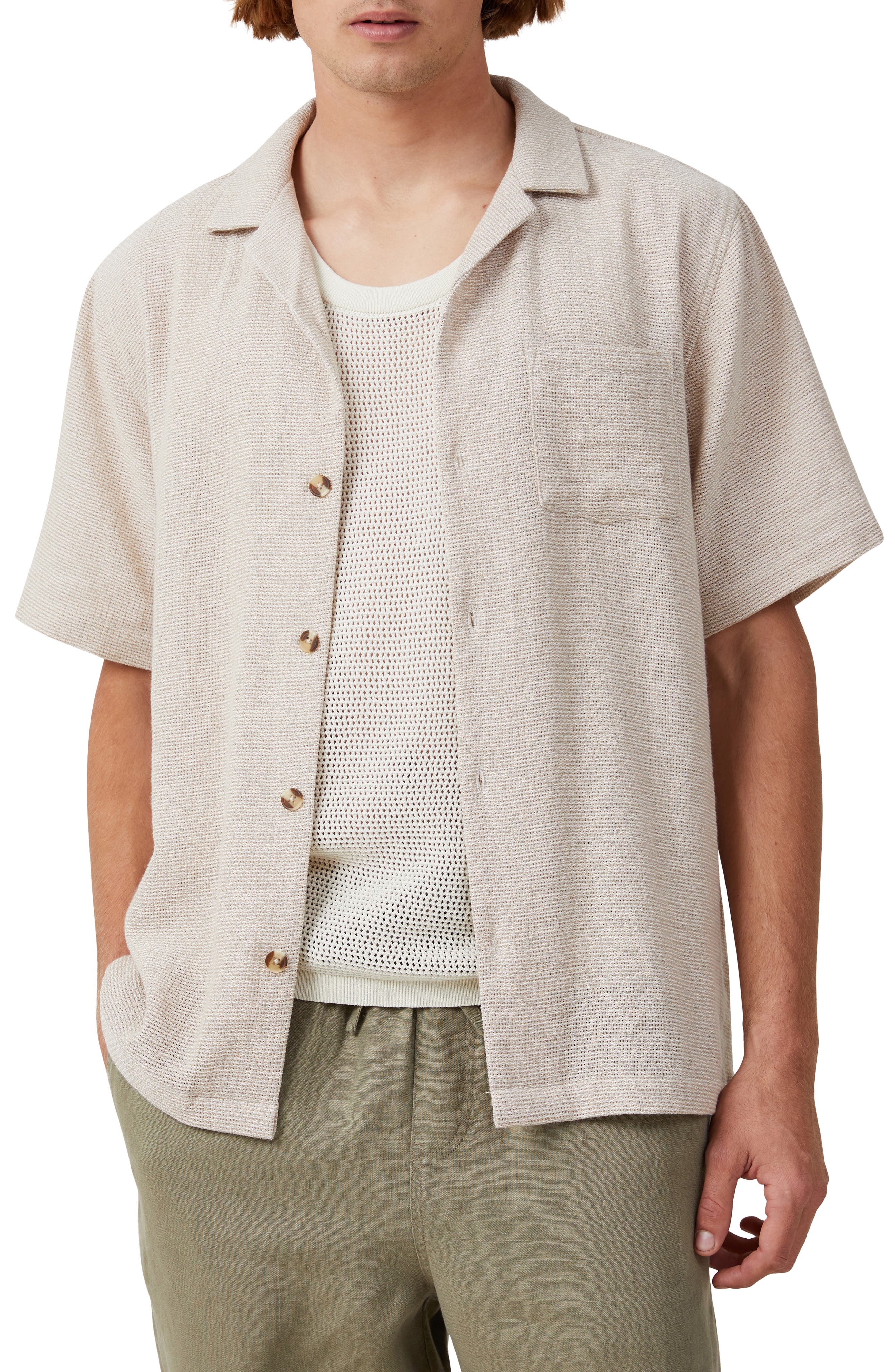 Cotton On Palma Cotton Camp Shirt