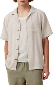 Cotton On Palma Cotton Camp Shirt