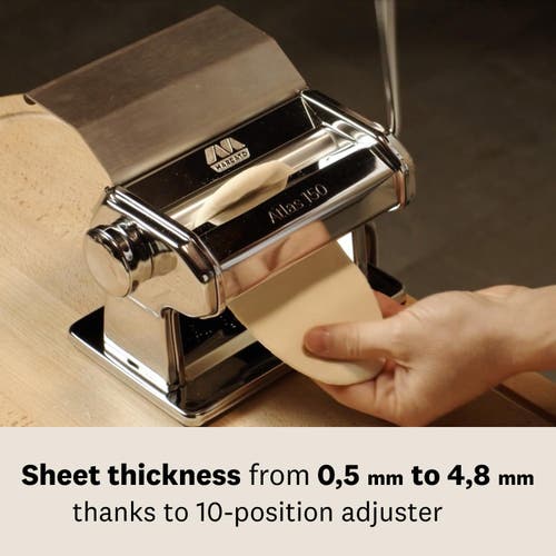 Marcato Atlas 180 Slide Manual Pasta Machine, Made