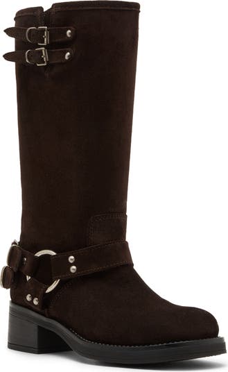 Steve Madden Astor Knee High Moto Boot (Women) | Nordstrom