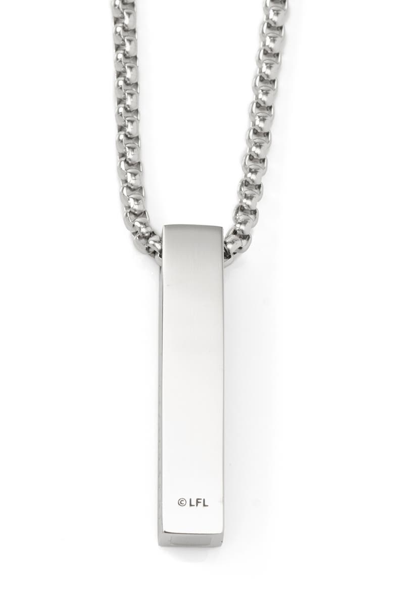 Star Wars A New Hope Pendant Necklace, Alternate, color, SILVER