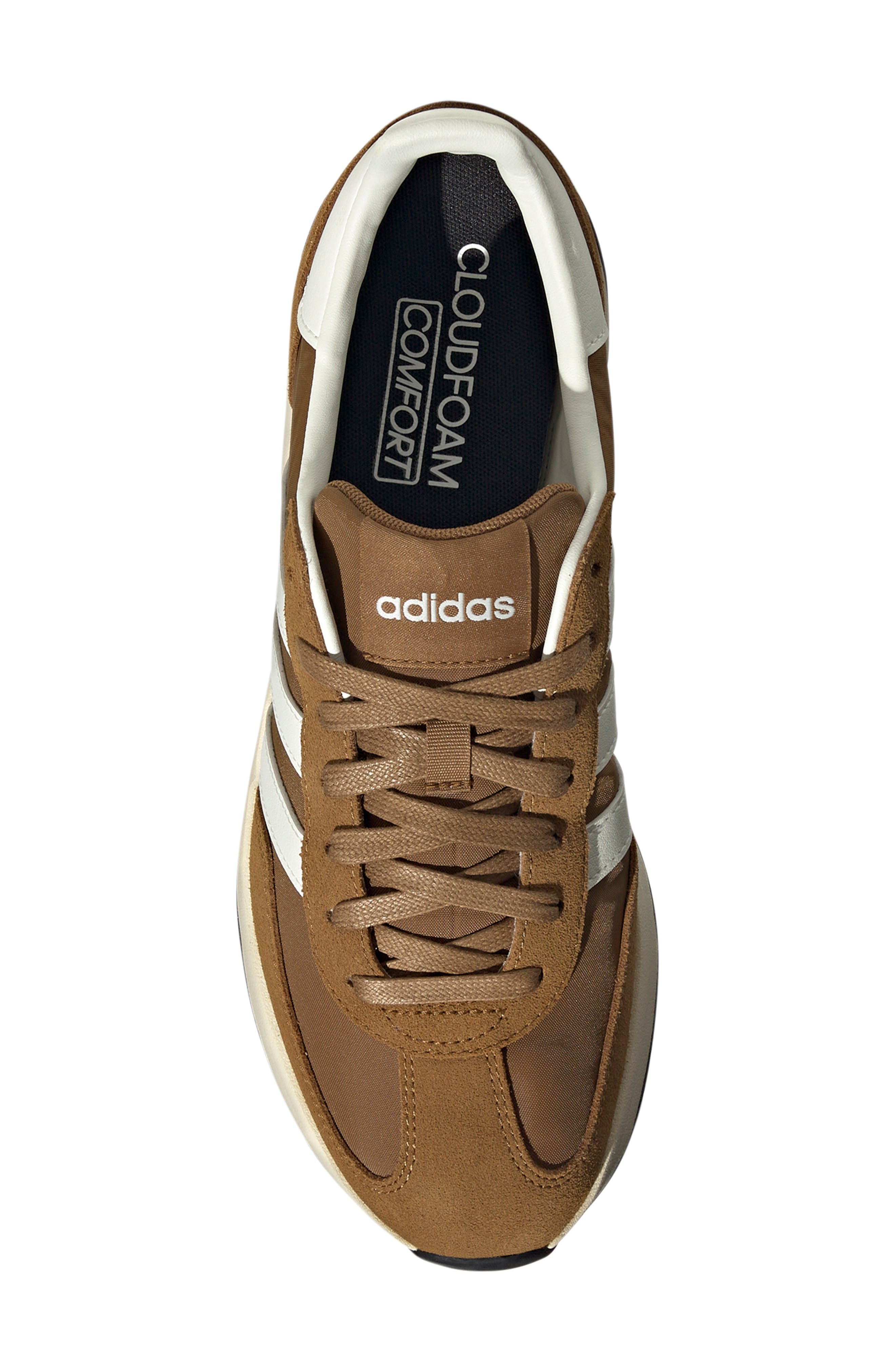 Run 72 Sneaker, Alternate, color, BRONZE/ WHITE/ WARM VANILLA