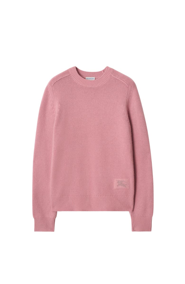 Burberry Cashmere Sweater, Alternate, color, Begonia Pink