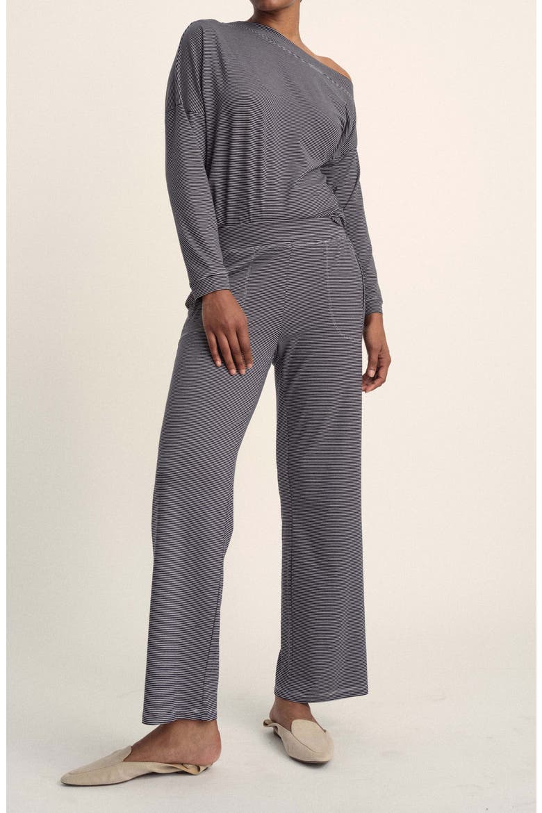 Ultimate Mola Lounge Pants, Alternate, color, NAVY/ WHITE
