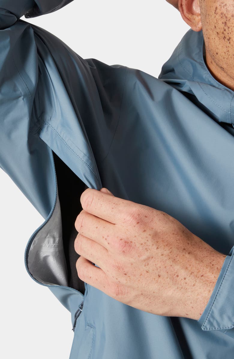 Helly Hansen Loke 2.0 Waterproof Packable Jacket, Alternate, color, Washed Navy