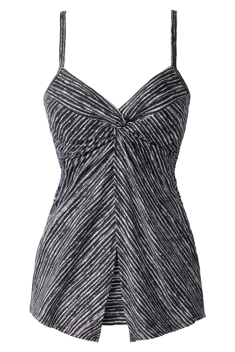 Selenite Love Knot Underwire Tankini, Alternate, color, BLW