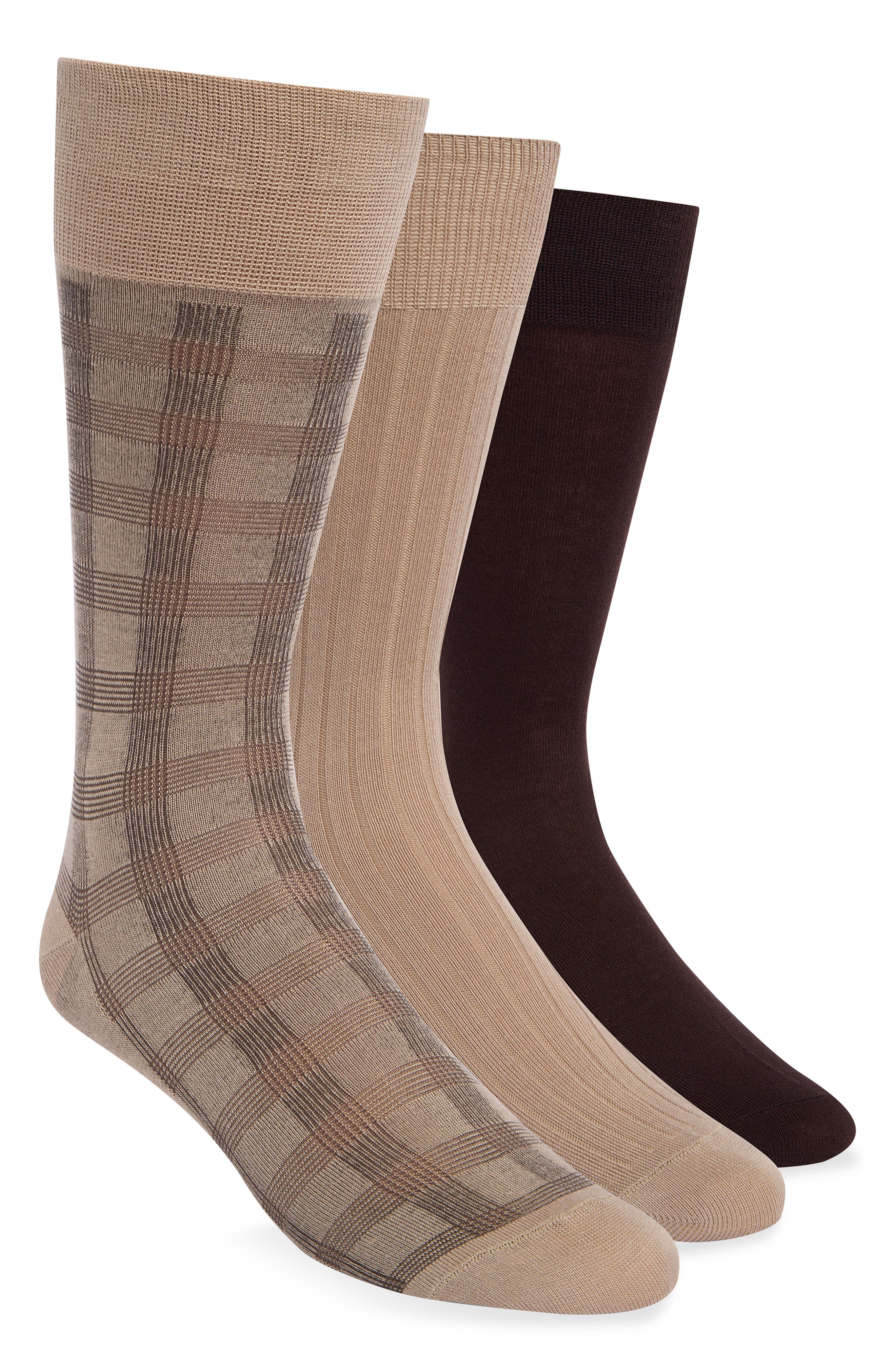 Lorenzo Uomo 3-Pack Dress Socks