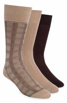 Lorenzo Uomo 3-Pack Dress Socks