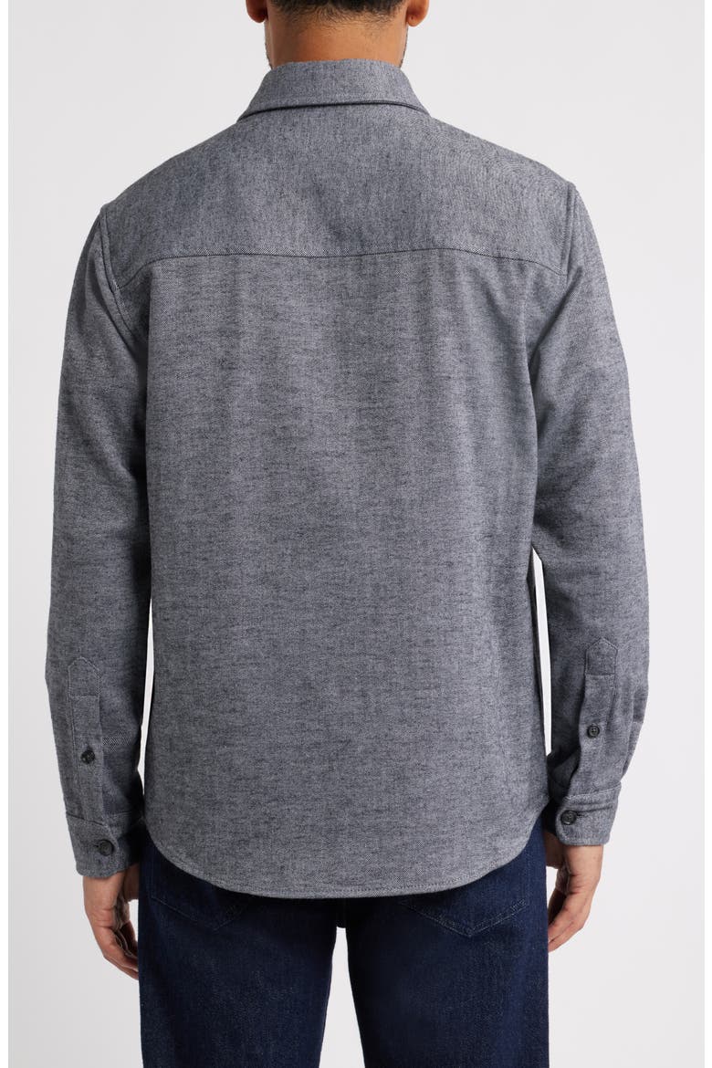 Owen Relaxed Fit Cotton Button-Up Shirt, Alternate, color, SILVER